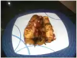 Receta Salmon al horno sobre una rica cama