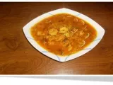 Receta Sopa de marisco con arroz