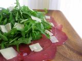 Receta Carpaccio de bresaola con rúcula y parmesano