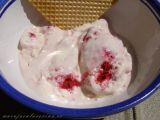 Receta Helado de queso de cabra y frambuesa (thermomix)