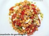 Receta Ensalada de garbanzos