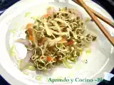 Receta Ensalada crujiente colorina