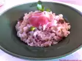 Receta Arroz meloso con pistachos y dátiles