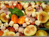 Receta Ensalada de tomate cherry e higos.