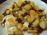 Receta Fritada de patatas y huevo