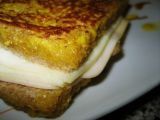 Receta Sandwich mixto rebozado relleno de champiñones