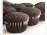 Receta Mis riquísimos cupcakes de chocolate... receta