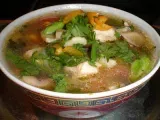 Receta Tom yum gai, sopa de pollo vietnamita