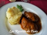 Receta Carrilleras de cerdo ibérico al vino malaga virgen