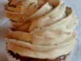 Receta Cupcakes de chocolate rellenos de mascarpone y buttercream de moka
