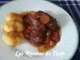Receta Carrilleras de cerdo a la jardinera