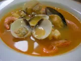 Receta Sopa de marisco y pescado