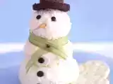 Receta Muñeco de nieve de quesos