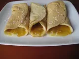 Receta Torti-crepes con mermelada de ciruela