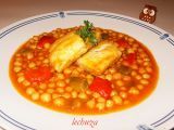 Receta Bacalao con garbanzos pedrosillano