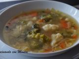 Receta Sopa de verduras