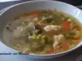 Receta Sopa de verduras