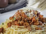 Receta Espaguetis a la boloñesa