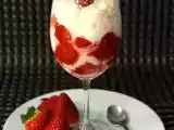 Receta Fresas caramelizadas con chantilly