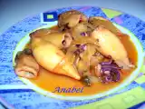 Receta Chipirones encebollados