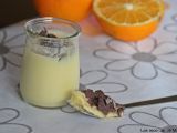 Receta Vasitos de crema de naranja