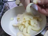 Receta Crumble de manzana exprés