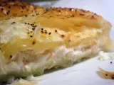 Receta Hojaldre de salmón y queso crema