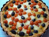 Receta Quiche de tomate y mozzarella