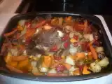 Receta Roast al horno con verduras