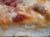 Receta Pizza de jamon serrano y beicon thermomix