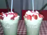 Receta Milkshake de fresas