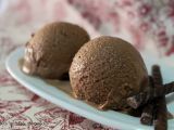 Receta Helado de chocolate negro