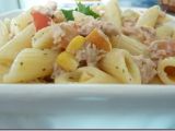 Receta Ensalada de pasta con atún y jamón