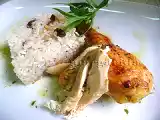 Receta Pollo al estragón