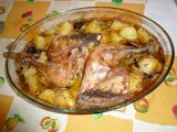 Receta Pollo asado con ciruelas