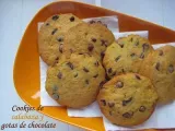 Receta Cookies de calabaza y gotas de chocolate
