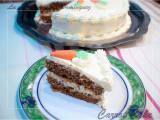 Receta Carrot cake (tarta de zanahoria con crema de queso a la naranja)