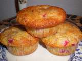Receta Muffins de grosellas