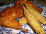 Receta Pollo frito sureno (southern fried chicken)