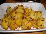Receta Patatas asadas con mostaza