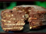 Receta Tarta marquesa de chocolate con galletas maría.