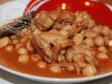 Receta Garbanzos con bacalao