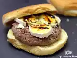 Receta Hamburguesa de ternera con foie y queso de cabra