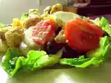 Receta Ensalada de pan duro y queso