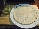 Receta Quesadilla de champiñones con guacamole