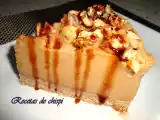 Receta Tarta de caramelo y nueces