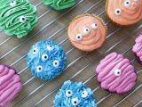 Receta Cupcakes monstruos halloween