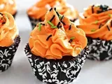 Receta Halloween cupcakes