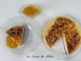 Receta Tarta de queso al horno con mermelada de mango