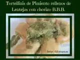 Receta Tortellinis de pimiento rellenos de lentejas, b.b.b